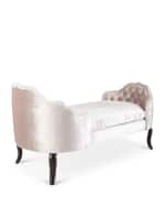 Image 4 of 4: Haute House Pippa Tufted Chaise