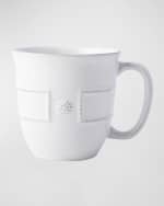 Image 1 of 4: Juliska Berry & Thread Whitewash French Panel Coffee Cup