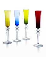 Image 2 of 2: Baccarat Mille Nuits Flutes, 4-Piece Set