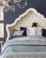 Image 2 of 3: Haute House Pantages Hooded California King Bed