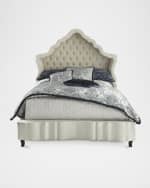 Image 1 of 3: Haute House Pantages Hooded California King Bed