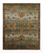 Image 2 of 4: Atlantic Hand Knotted Rug, 6' x 9'