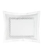 Image 4 of 5: Kassatex Two King Catena Shams