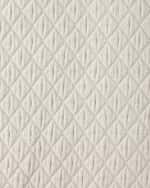 Image 4 of 5: Kassatex Diamante Coverlet, Queen