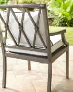 Image 3 of 4: Neiman Marcus Charlotte Outdoor Dining Armchair