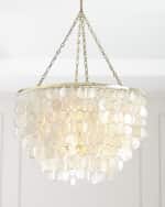 ガーフィールド オーナメントライト Neiman Marcus Large Aurora 6-Light Chandelier | Horchow