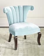 Image 3 of 3: Haute House Kylie Channel-Tufted Chair