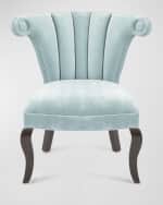 Image 1 of 3: Haute House Kylie Channel-Tufted Chair