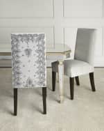 Image 3 of 5: Haute House Silver Caramel Dining Chair