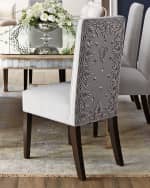 Image 2 of 5: Haute House Silver Caramel Dining Chair