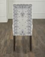 Image 1 of 5: Haute House Silver Caramel Dining Chair