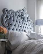 Image 2 of 3: Haute House Julia Tufted California King Bed