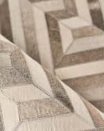 Image 4 of 6: Exquisite Rugs Cityscape Hairhide Rug, 12' x 15'