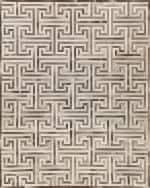 Image 1 of 6: Exquisite Rugs Cityscape Hairhide Rug, 12' x 15'