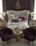 Image 3 of 6: Kay Marble Tassel Table