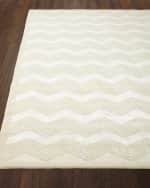 Image 1 of 2: Ralph Lauren Home Monroe Chevron Rug, 6 x 9'