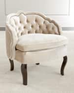 Image 2 of 3: Haute House Pippa Tufted Chair