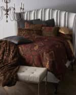 Image 2 of 3: Haute House Eastwood Channel-Tufted Queen Bed