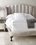 Image 1 of 3: Haute House Eastwood Channel-Tufted Queen Bed
