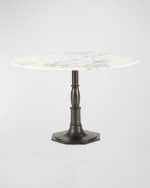 Image 4 of 5: Four Hands Lucy Round Dining Table 48"