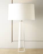Image 1 of 3: Crystal Prism Table Lamp