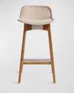 Image 3 of 3: Palecek Vista Outdoor Barstool