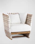 Image 2 of 5: Palecek San Martin Outdoor Lounge Chair