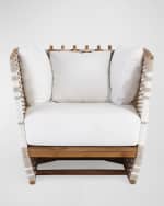 Image 3 of 5: Palecek San Martin Outdoor Lounge Chair