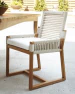 Image 1 of 3: Palecek San Martin Outdoor Dining Side Chair