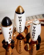 Image 4 of 4: Jonathan Adler Whiskey Rocket Decanter
