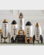 Image 5 of 5: Jonathan Adler Gin Rocket Decanter