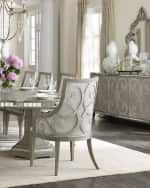 Image 2 of 7: Hooker Furniture Juliet Mirrored Buffet