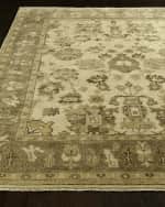 Image 1 of 3: Exquisite Rugs Kersey Oushak Rug,  9' x 12'