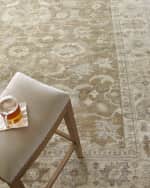 Image 3 of 3: Exquisite Rugs De'Asiah Antique Weave Oushak Rug, 9' x 12'