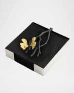 Image 1 of 5: Michael Aram Butterfly Ginkgo Cocktail Napkin Holder