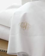 Image 1 of 2: Matouk Positano Hemstitch Pillowcases, KING CASE