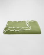 Image 1 of 2: Matouk Savannah Gardens Tablecloth, 68" x 162"