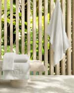 Image 5 of 6: Matouk Auberge Monogrammed Fingertip Towel