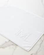 Image 1 of 4: Matouk Auberge Monogrammed Tub Mat
