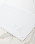 Image 1 of 5: Matouk Auberge Monogrammed Tub Mat