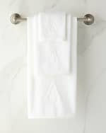 Image 1 of 6: Matouk Auberge Monogrammed Face Cloth