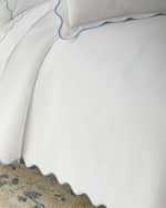 Image 1 of 5: Matouk Lanai Pique Coverlet, KING
