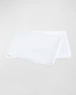 Image 1 of 2: Matouk Scallop Embroidered 350 Thread Count Flat Sheet, Queen