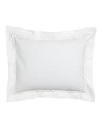 Image 2 of 2: Matouk Standard Scallops Embroidered Sham