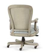 Image 5 of 6: Massoud Lilly Leather Office Chair
