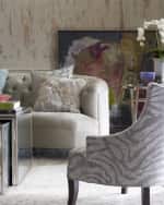 Image 2 of 4: Haute House Mansfield Monroe Tufted Sofa 114"