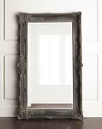 Image 1 of 3: Antique-Inspired French Floor Mirror