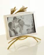 Image 1 of 2: Michael Aram Calla Lily Easel Picture Frame, 4" x 6"