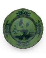 Image 1 of 4: GINORI 1735 Oriente Italiano Dinner Plate, Malachite