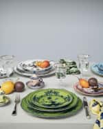 Image 3 of 3: GINORI 1735 Oriente Italiano Salad Plate, Malachite